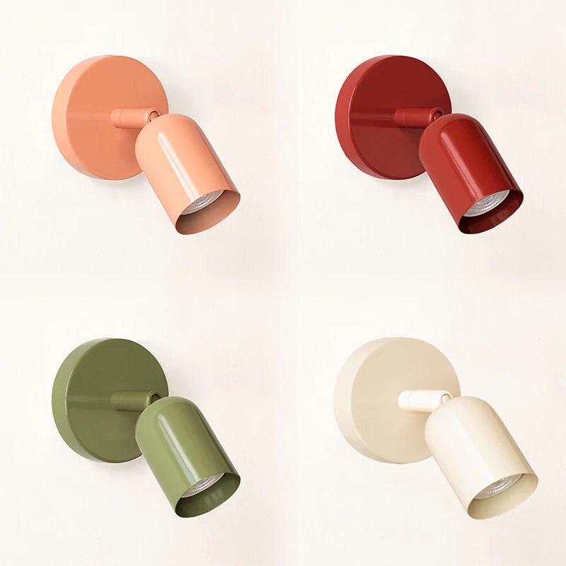 Make It Pop - Wall Lamp Minimalist Macaron Room Decorative Wall Sconce Bedroom Bedside Study Entryway Hallway Aisle Indoor Nordic Decor Lights