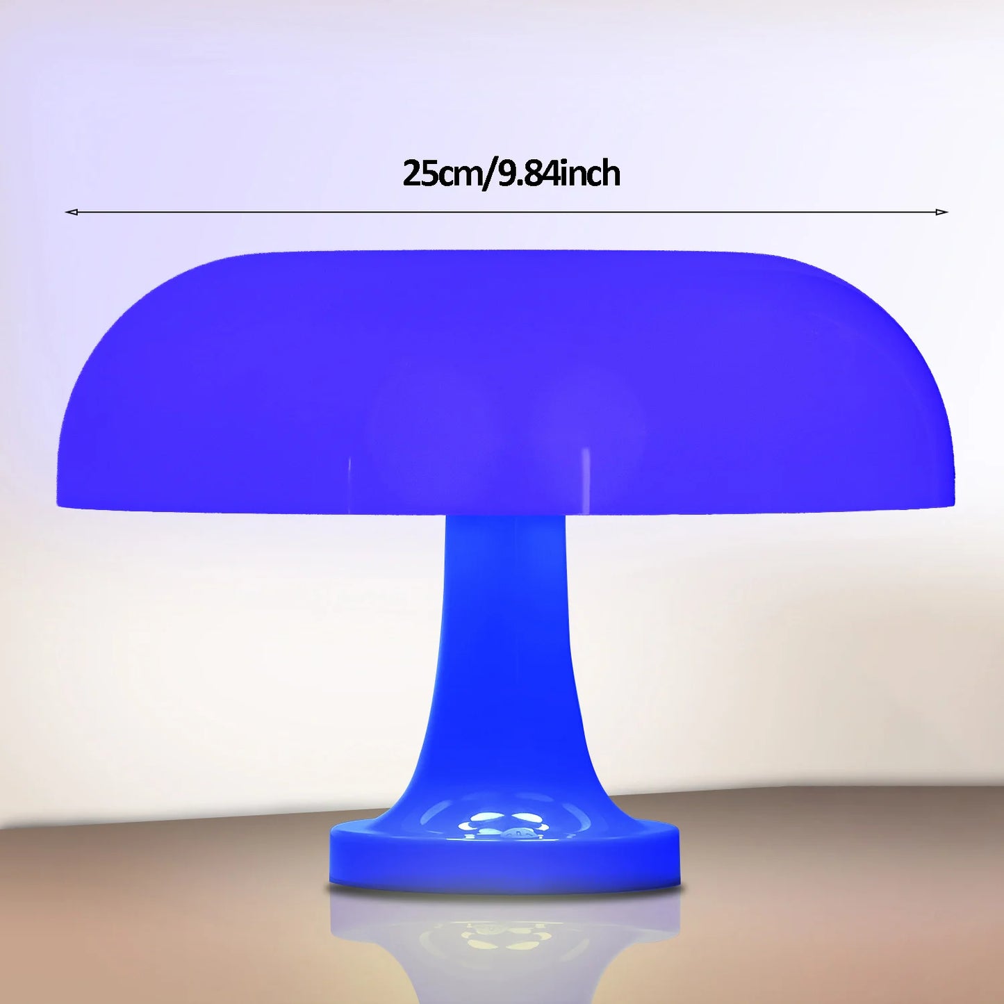 Make It Pop - Classic Mushroom Table Lamp Modern Bauhaus Art Table Lamp Bedroom Bedside Lamp Danish Designer Orange Decorative Table Lamp