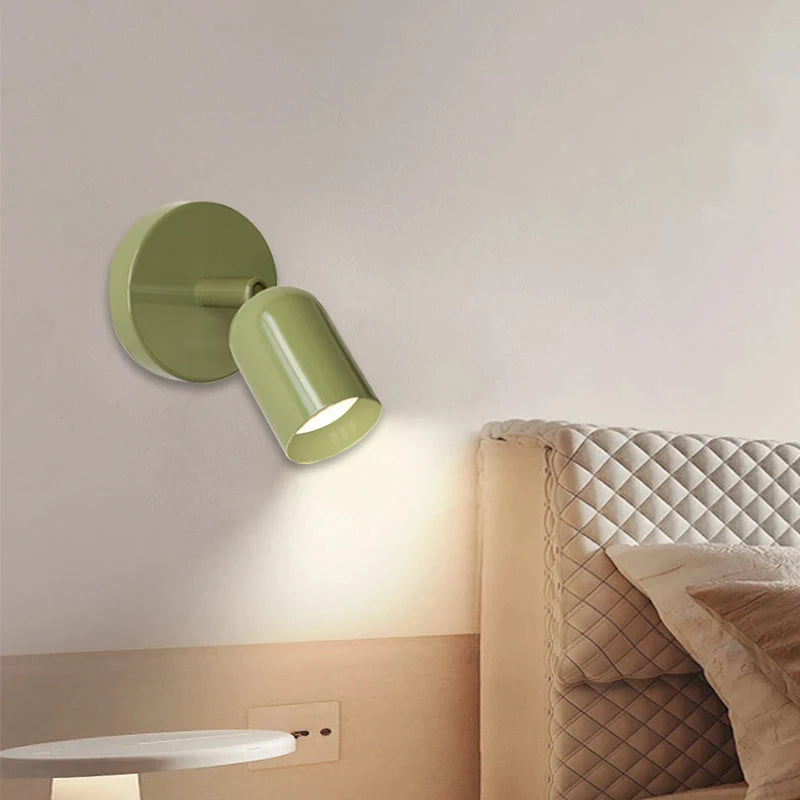 Make It Pop - Wall Lamp Minimalist Macaron Room Decorative Wall Sconce Bedroom Bedside Study Entryway Hallway Aisle Indoor Nordic Decor Lights