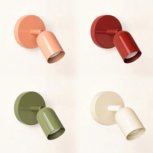 Make It Pop - Wall Lamp Minimalist Macaron Room Decorative Wall Sconce Bedroom Bedside Study Entryway Hallway Aisle Indoor Nordic Decor Lights